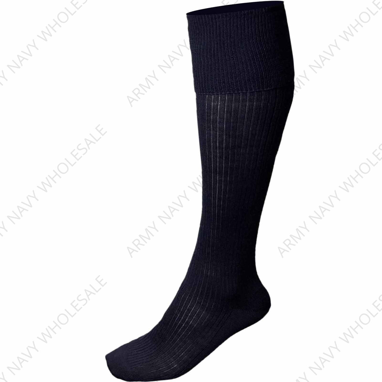 British Long Wool Socks Blue