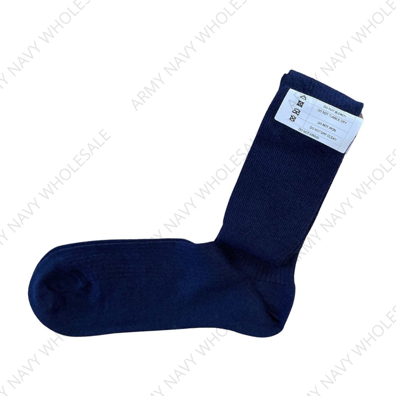 British Long Wool Socks Blue