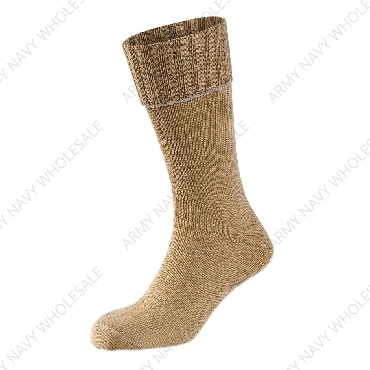 Dutch Wool Mix Socks Coyote